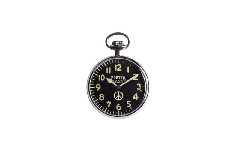 PORTER CLASSIC 釋出復古陀錶時計 Black Face Pocket Watch