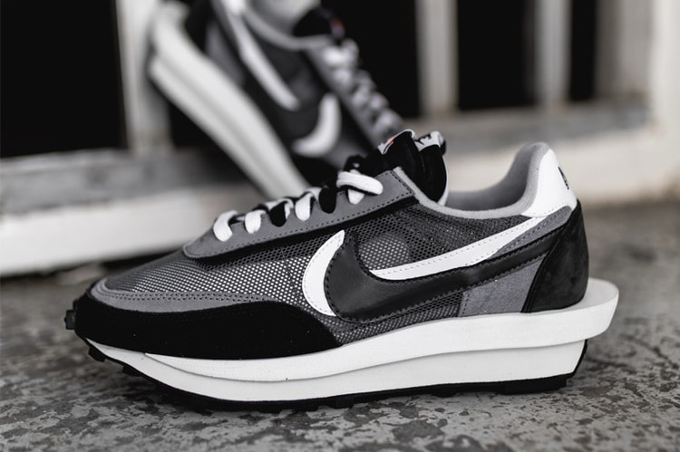 獨家近賞 sacai x Nike LDWaffle 聯乘黑色鞋款