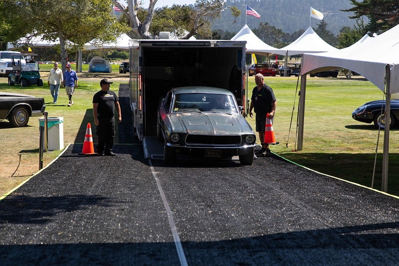 Steve McQueen 駕駛 1968 年 Ford Mustang GT「Bullitt」即將展開拍賣