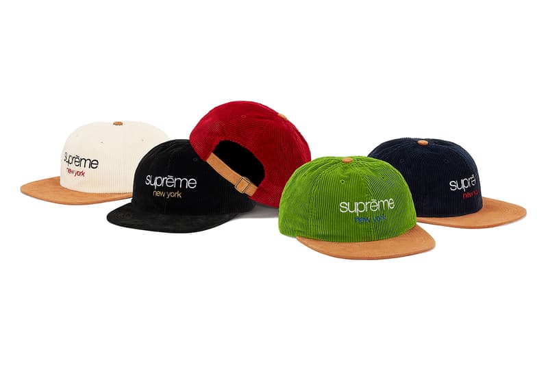 Supreme 正式發佈 2019 秋冬帽款系列