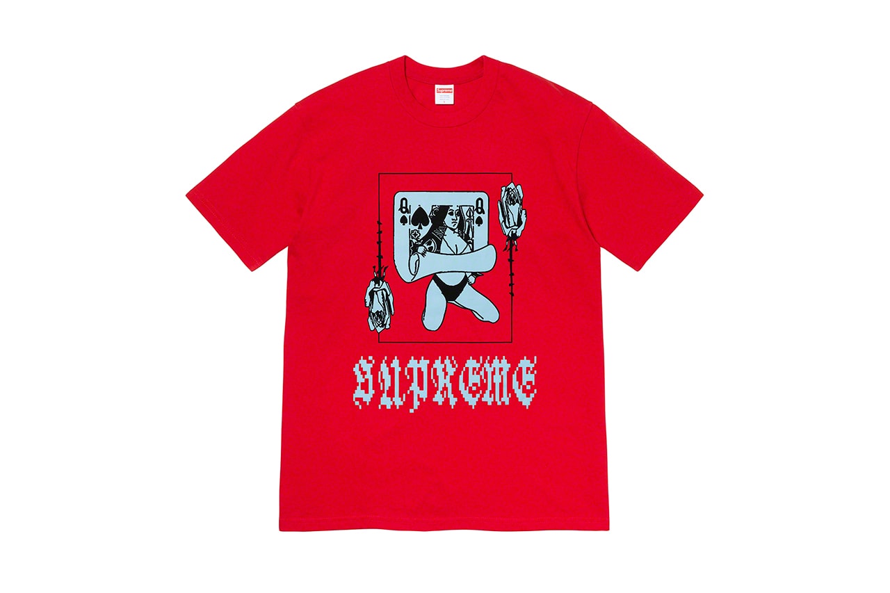 Supreme 正式發佈 2019 秋冬 T-Shirt 系列