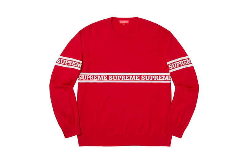 Supreme 正式發佈 2019 秋冬上裝系列