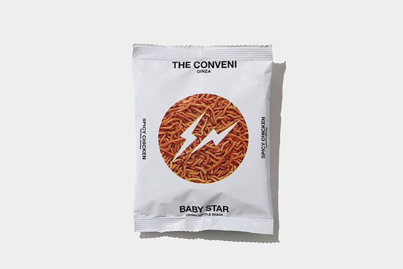 THE CONVENI 推出別注 fragment design x BABY STAR 聯乘點心麵