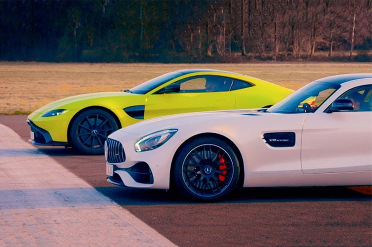 Aston Martin Vantage 及 Mercedes-AMG GT S 展開 Drag Race 對決
