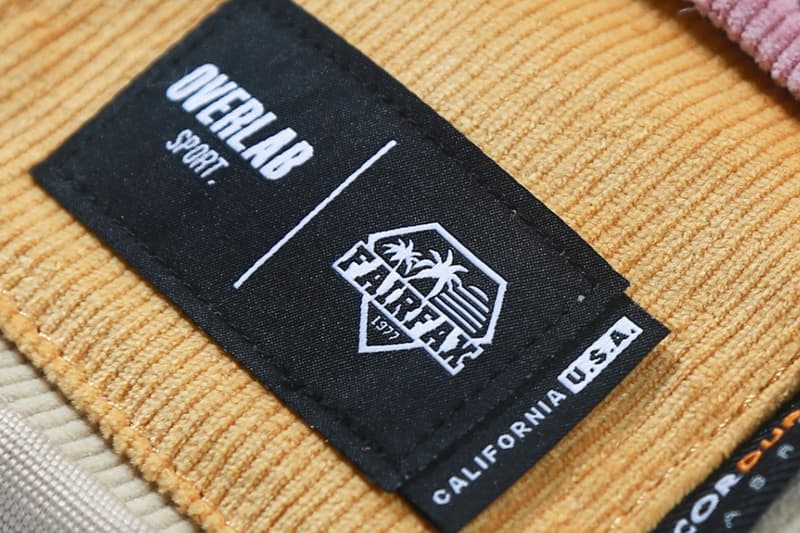 加州袋牌 Fairfax USA 攜手 Overlab 推出聯名「Corduroy」包袋系列