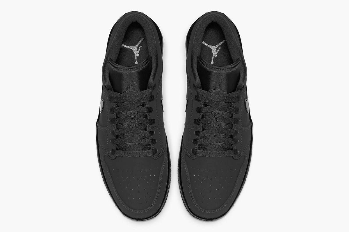 Air Jordan 1 Low 推出全新黑魂「Triple Black」配色