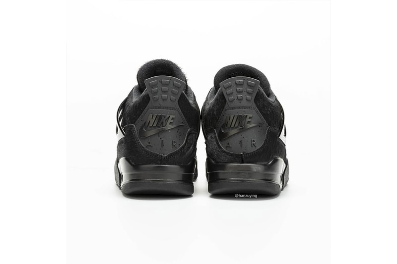豪奢黑魂 − 率先預覽 Air Jordan 4 全新牛毛皮面料「Black Cat」鞋款