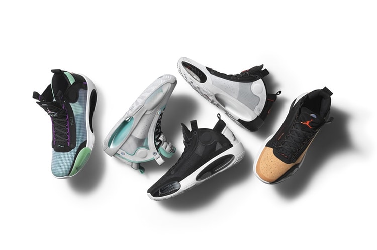 Jordan Brand 發佈最新籃球鞋 Air Jordan XXXIV 全新配色系列