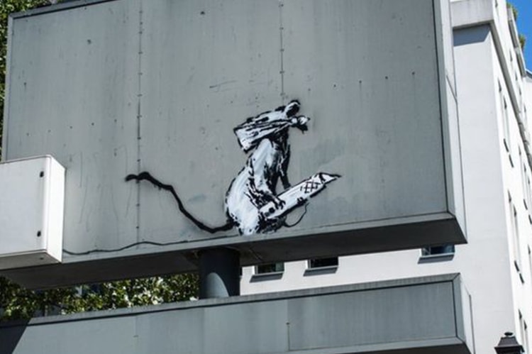 塗鴉藝術家 Banksy 之作品於巴黎市中心遭到盜竊