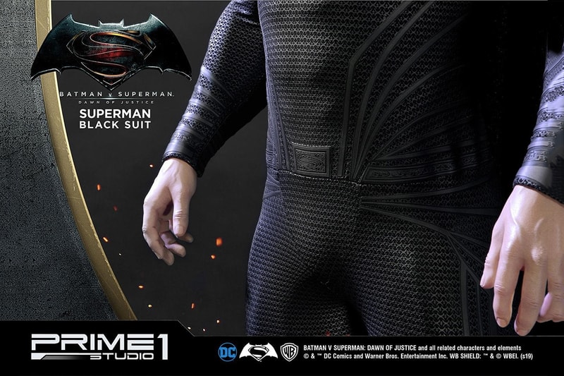 Prime 1 Studio 推出《Batman V Superman》黑色超人裝版本 1:2 模型