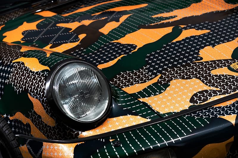 FDMTL 打造「Sashiko Camouflage」定製外裝 Porsche 911 Carrera