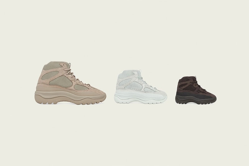 adidas 與 Kanye West 全新鞋款系列 YZY DSRT BT 香港發售情報公開