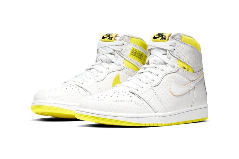 包裝延伸靈感－Air Jordan 1「First Class」黃白配色登場