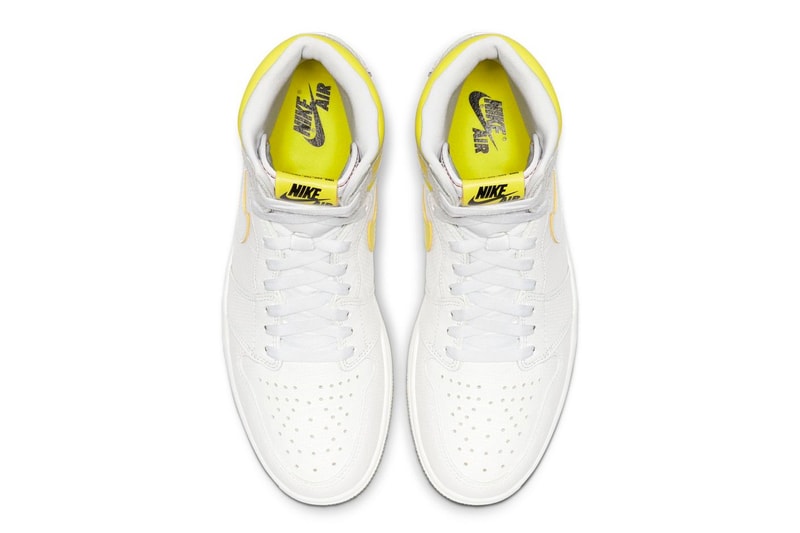包裝延伸靈感－Air Jordan 1「First Class」黃白配色登場