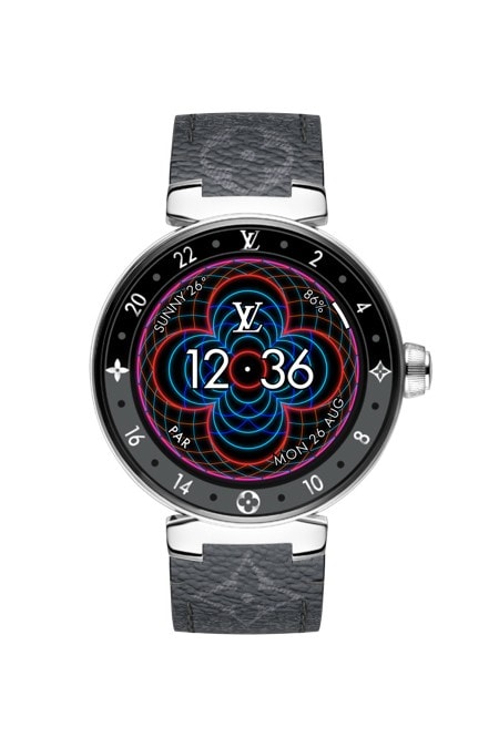 Louis Vuitton Tambour Horizon 智能腕錶迎來全新霓虹數字介面