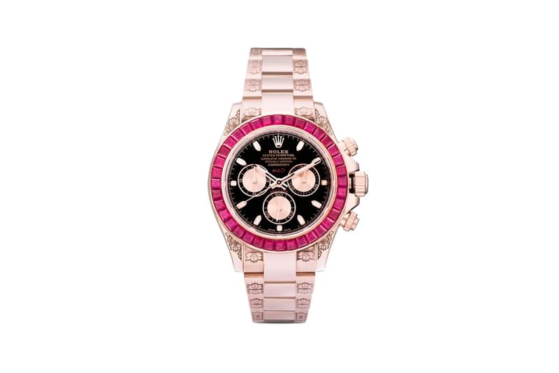 MAD Paris 打造 Rolex Daytona 紅寶石訂製腕錶