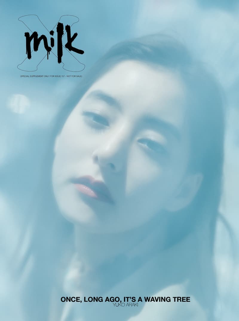 新木優子登陸香港本地時裝雜誌《MILK X》13 週年號別冊封面