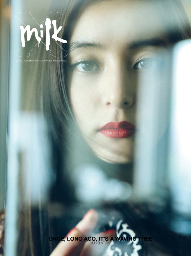 新木優子登陸香港本地時裝雜誌《MILK X》13 週年號別冊封面