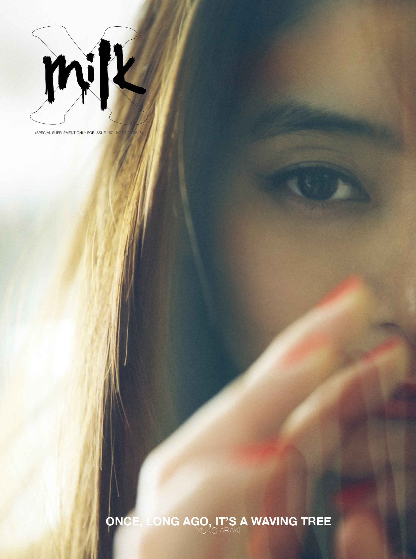新木優子登陸香港本地時裝雜誌《MILK X》13 週年號別冊封面