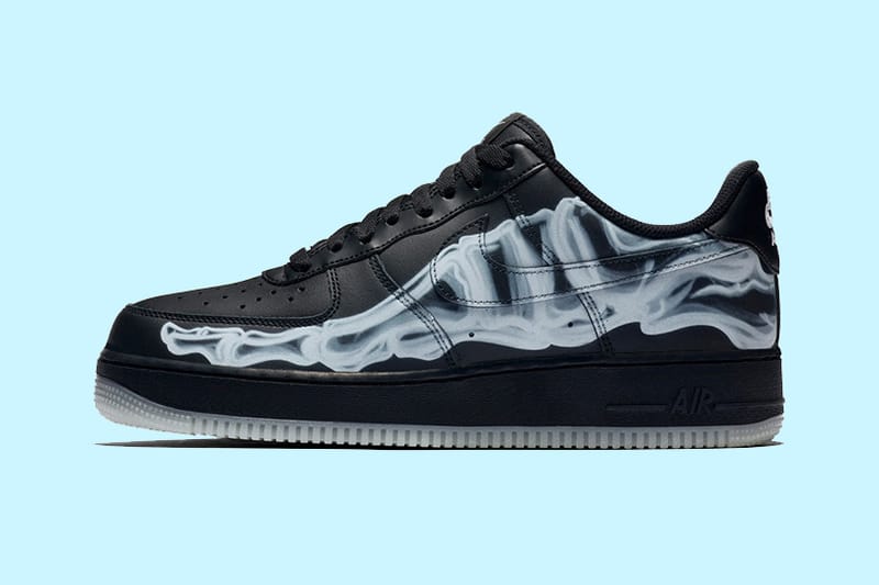 率先預覽 Nike Air Force 1 萬聖節別注配色「Black Skeleton」官方圖輯
