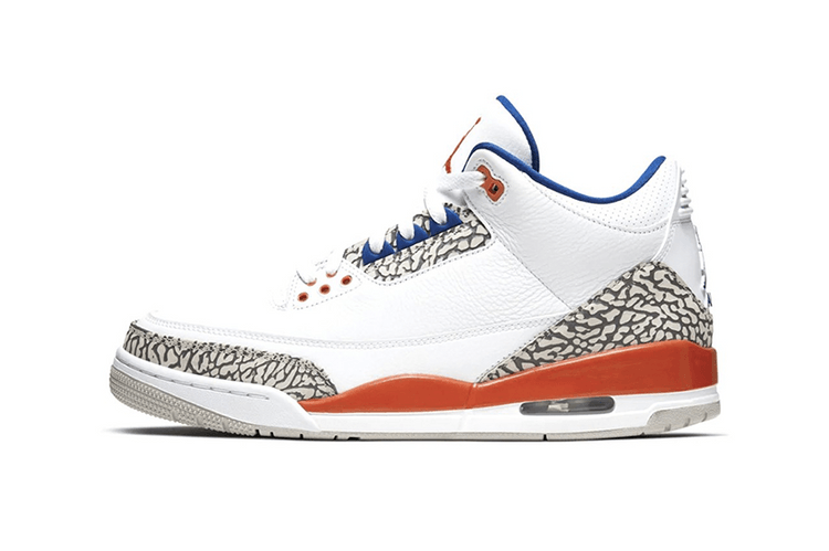 經典戰役 − Air Jordan 3 全新配色「New York Knicks」發佈