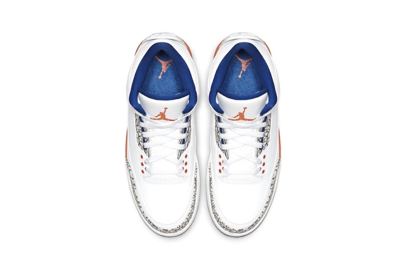 經典戰役 − Air Jordan 3 全新配色「New York Knicks」發佈
