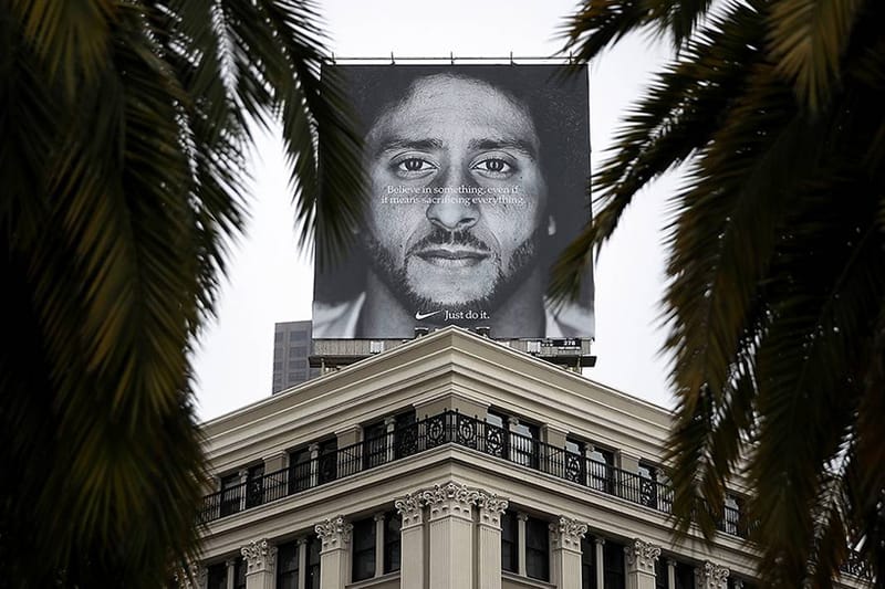 Nike 引起 Donald Trump 批評的「Colin Kaepernick」廣告對品牌並無顯著影響