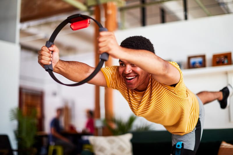 Nintendo Switch 發佈全新體能鍛鍊器材「Ring-Con」宣傳影片