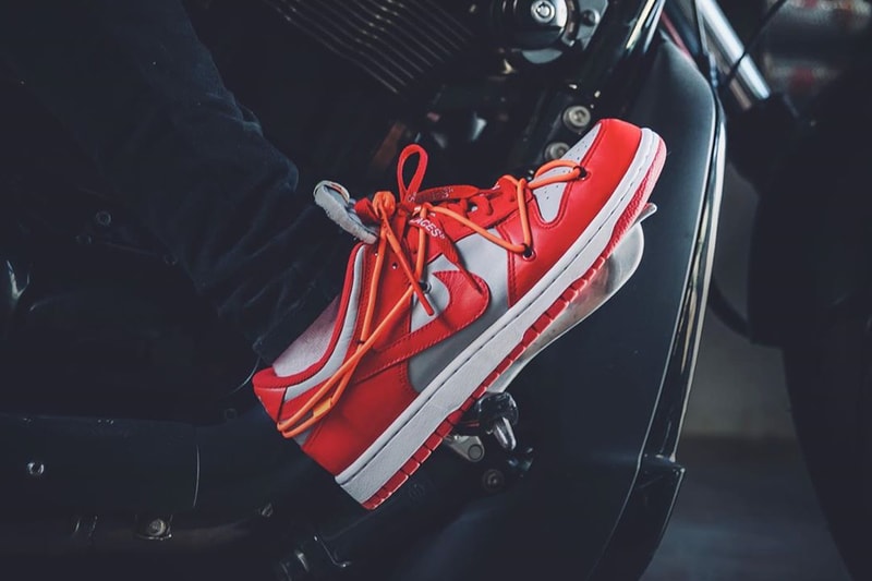 率先近賞 Off-White™ x Nike Dunk Low「University Red」上腳圖輯