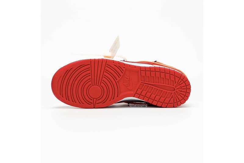 率先預覽 Off-White™ x Nike Dunk Low 最新聯乘配色「University Red」
