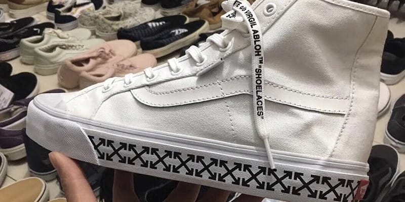 collab vans off white