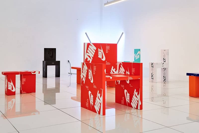Nike 鞋盒化作傢俱!知名藝術家 Gyu Han Lee《ON MY SEAT》藝展現正開催