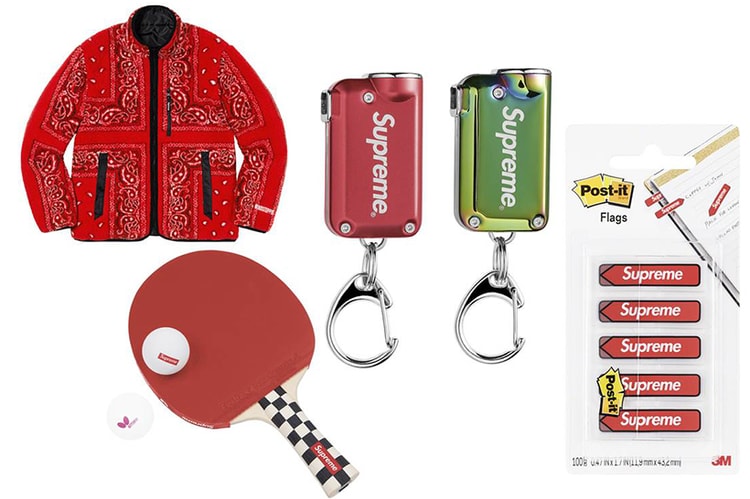 Supreme 2019 秋冬系列第 3 週入手指南