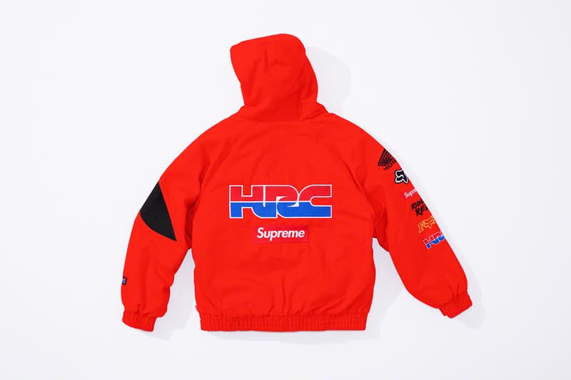 Supreme x Honda x Fox Racing 2019 秋冬聯乘系列正式發佈