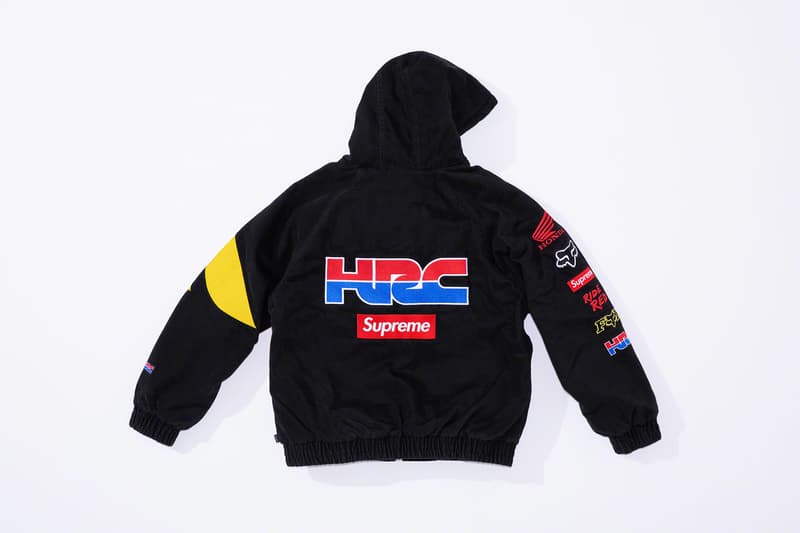 Supreme x Honda x Fox Racing 2019 秋冬聯乘系列正式發佈