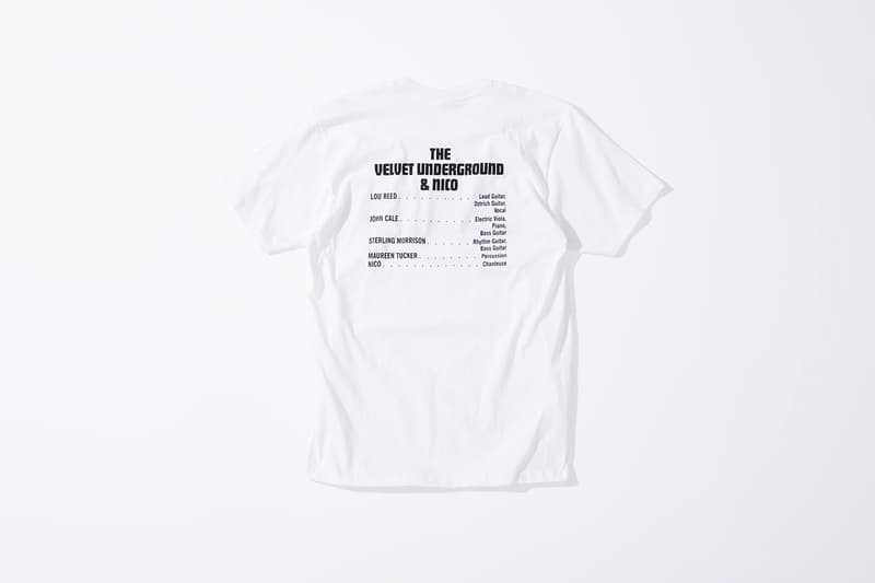 Supreme 正式發佈紐約搖滾樂隊 The Velvet Underground 聯乘系列