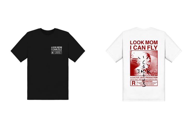 《Travis Scott: Look Mom I Can Fly》紀錄片推出客製化周邊商品系列