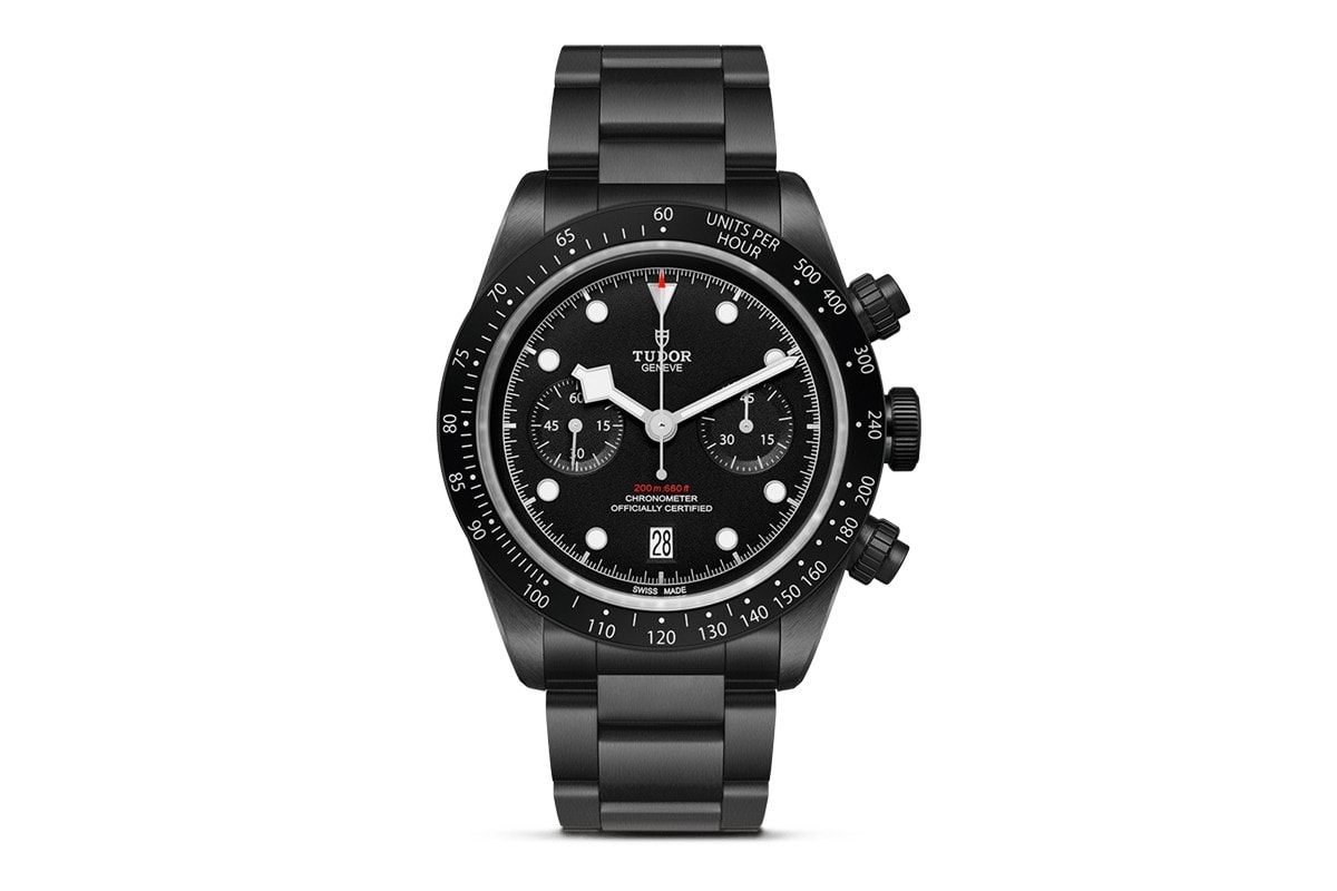 Tudor 推出全新 Black Bay Chrono Dark 限量腕錶
