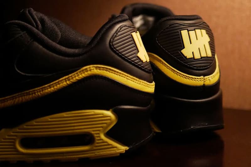 近賞 UNDEFEATED x Nike Air Max 90 全新配色「Optic Yellow」鞋款