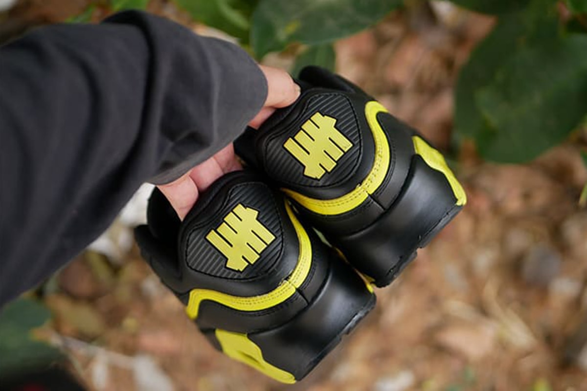 近賞 UNDEFEATED x Nike Air Max 90 全新配色「Optic Yellow」鞋款
