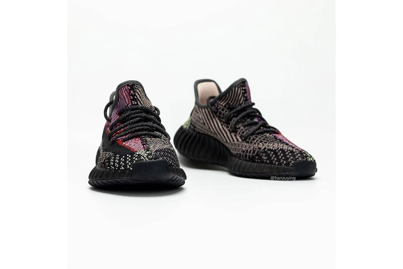 近賞 YEEZY BOOST 350 V2 最新配色「Yecheil」反光版本