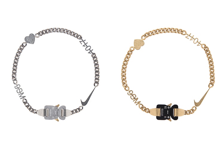 1017 ALYX 9SM 人氣飾品 Swoosh Hero Chain 上架發售