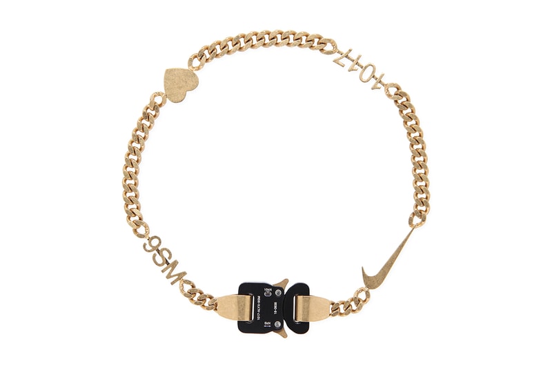 1017 ALYX 9SM 人氣飾品 Swoosh Hero Chain 上架發售