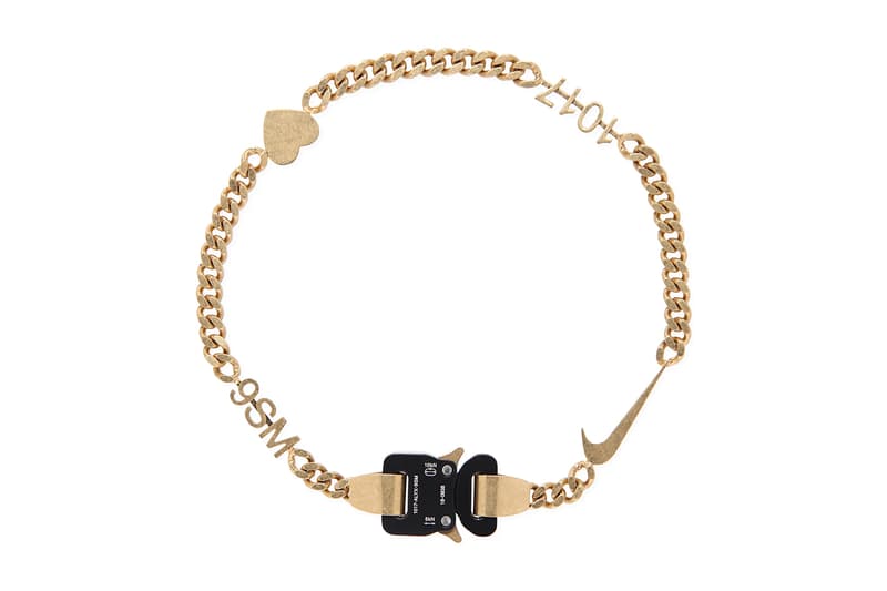 1017 ALYX 9SM 人氣飾品 Swoosh Hero Chain 上架發售