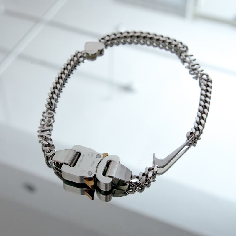 1017 ALYX 9SM 人氣飾品 Swoosh Hero Chain 上架發售