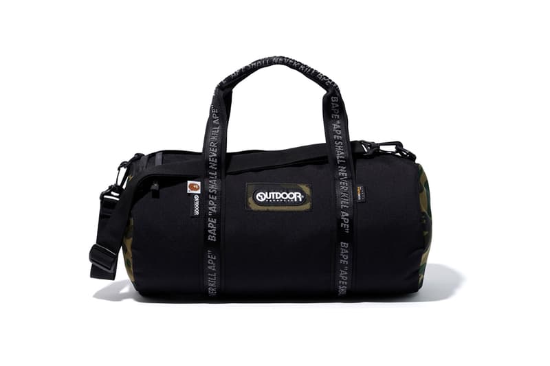 史上初之聯名!A BATHING APE® x OUTDOOR PRODUCTS 攜手打造別注包袋系列