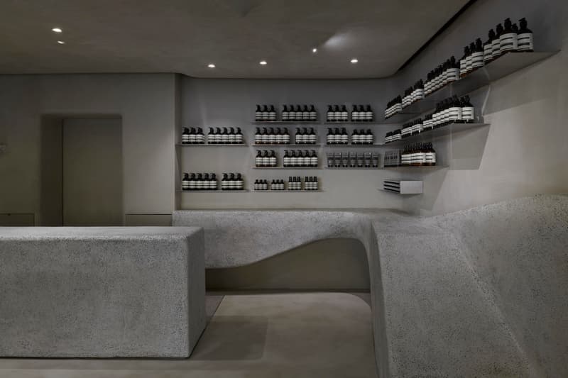 港式石材 Aesop 採用卵石打造全新harbour City 門店 Hypebeast