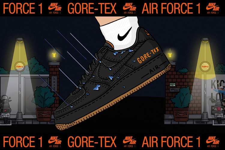 HYPEBEAST 攜手藝術家 Abei 打造 NIKE AIR FORCE 1 GORE-TEX 遊戲
