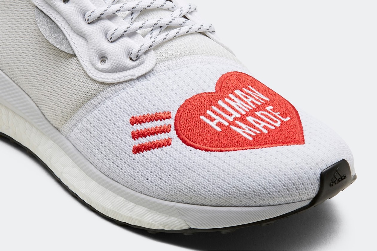 Pharrell 攜手 NIGO 打造三雙 HUMAN MADE x adidas Hu 聯名鞋款