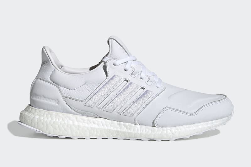 adidas 推出全新皮革面料 UltraBOOST 黑白配色